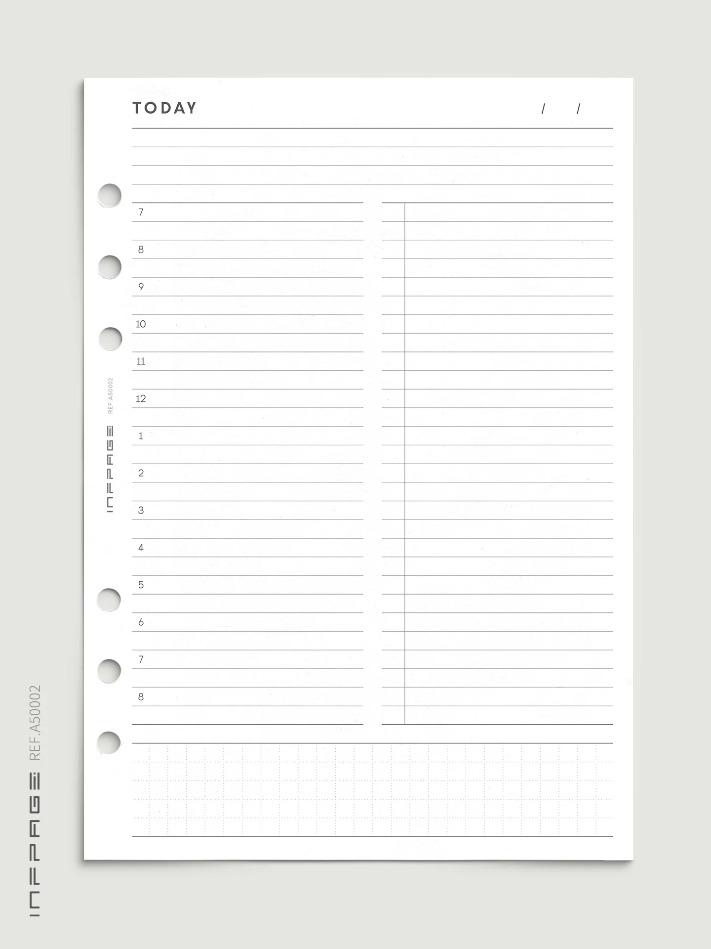 A50002-每日计划-自填式-A5-No.1