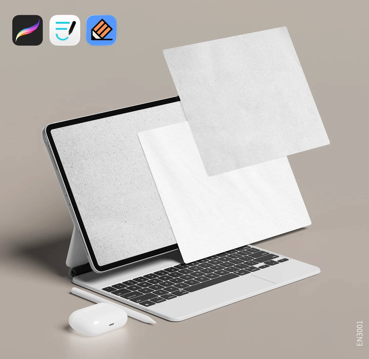 EN3001-10款高分辨率纸张纹理