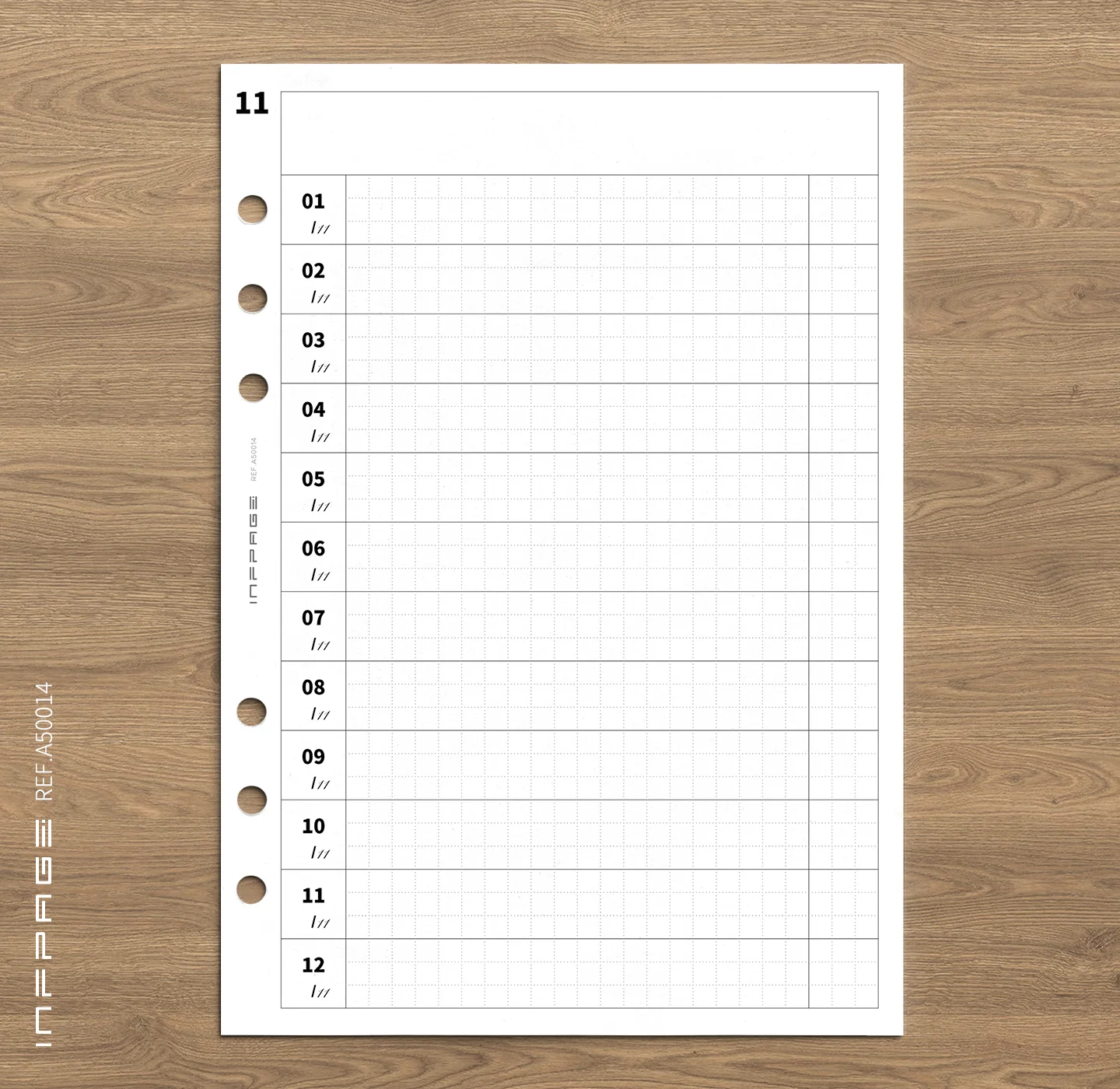 A50014-每月目标打卡-A5-No.1