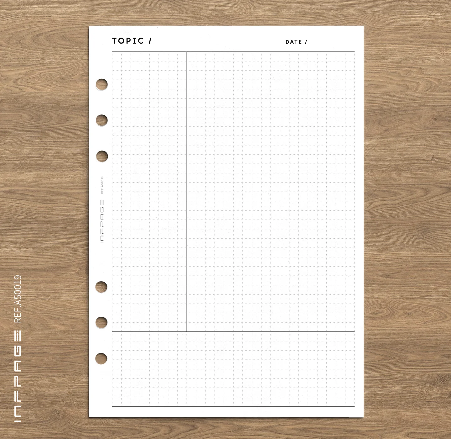 A50019-笔记网格-康奈尔方格-A5-No.1
