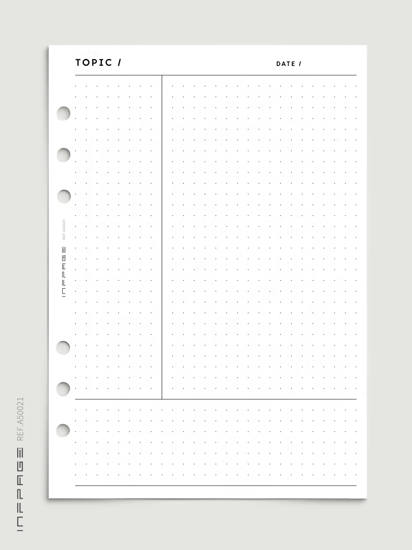 A50021-笔记网格-康奈尔点阵-A5-No. 1-5mm