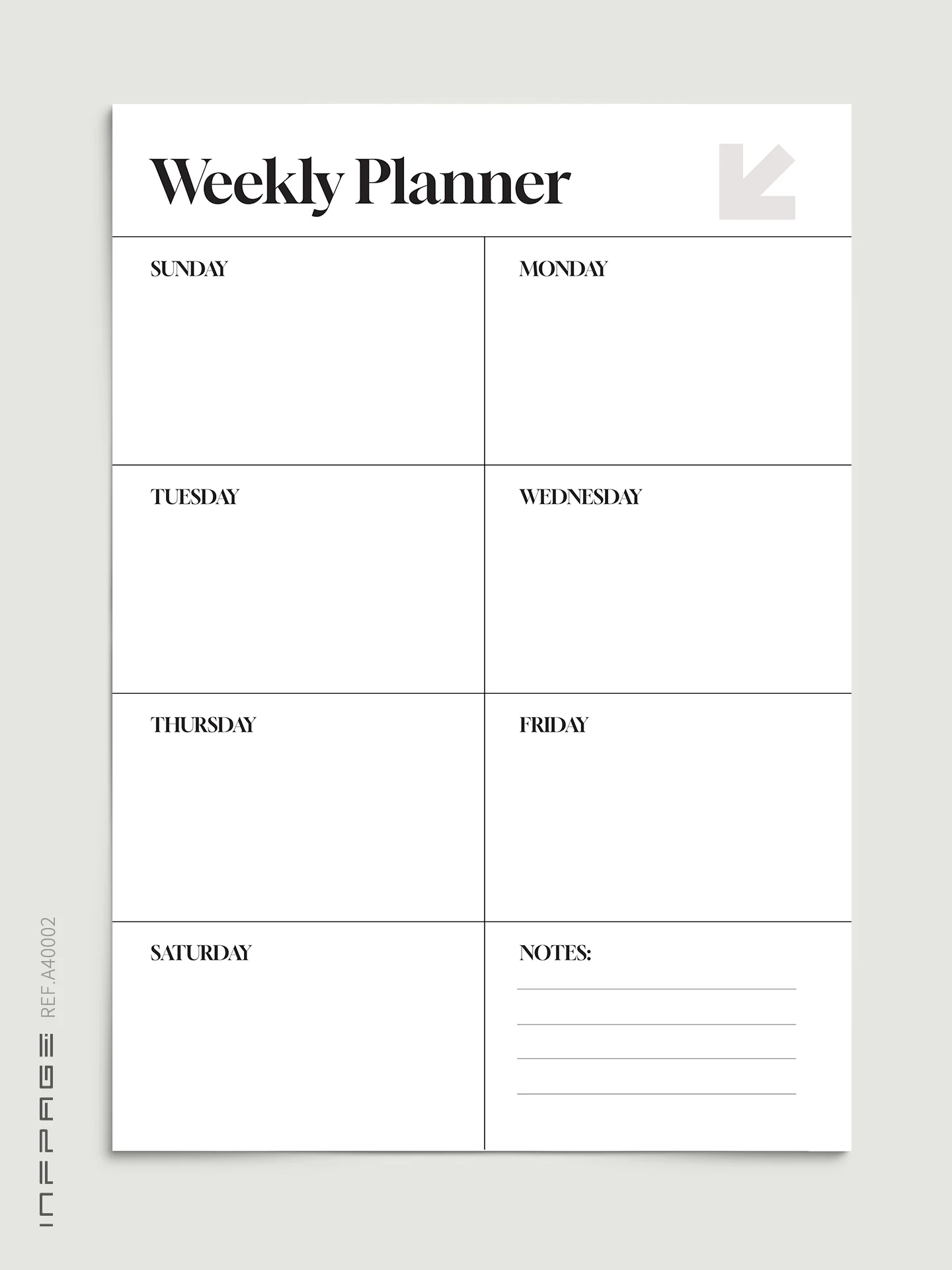 A40002-周计划-无边距-A4-No.1