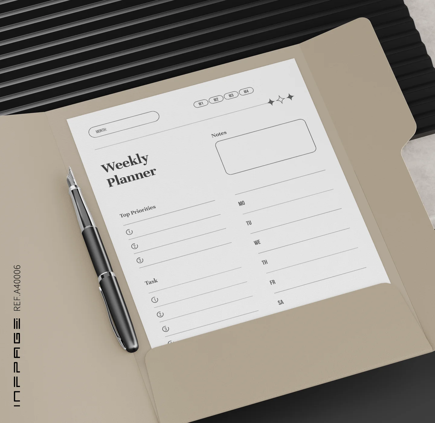 A40006-周计划-A4-No.5