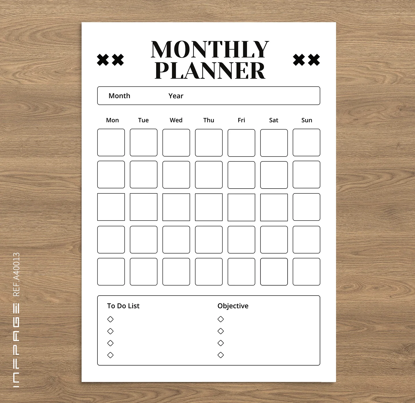 A40013-月计划-A4-No.3