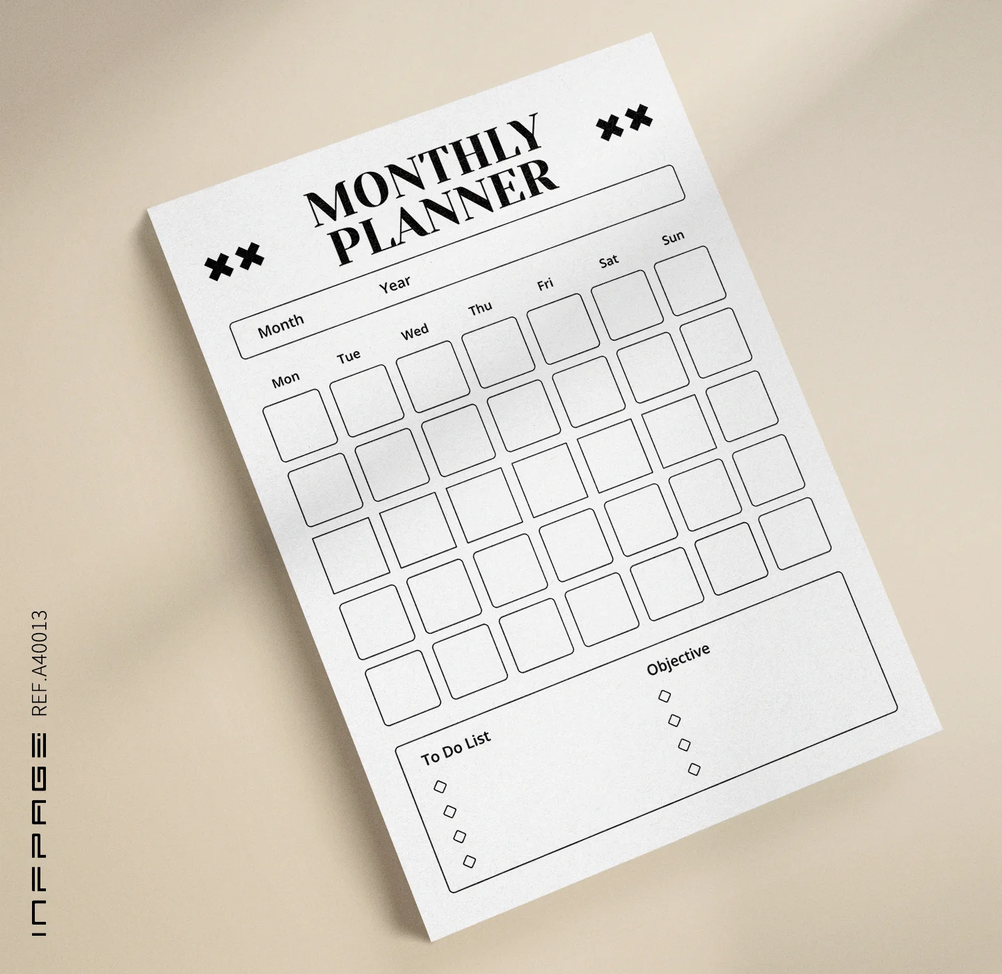 A40013-月计划-A4-No.3