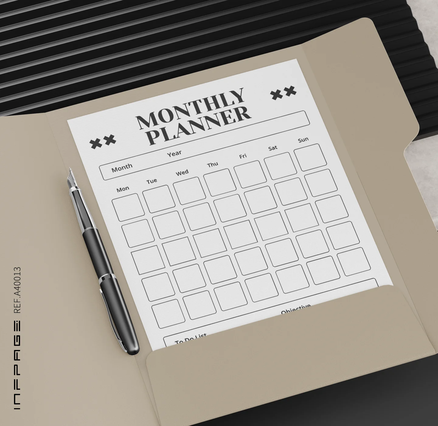 A40013-月计划-A4-No.3