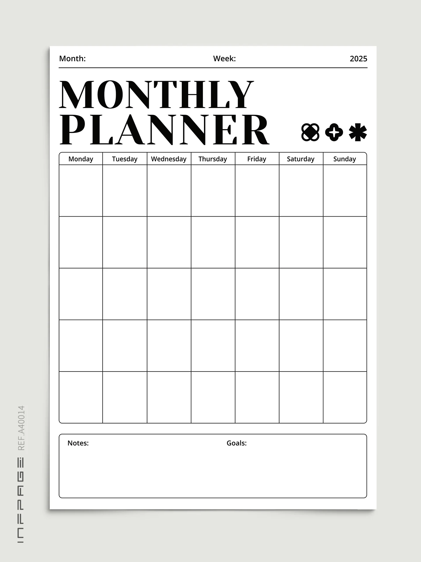 A40014-月计划-A4-No.4