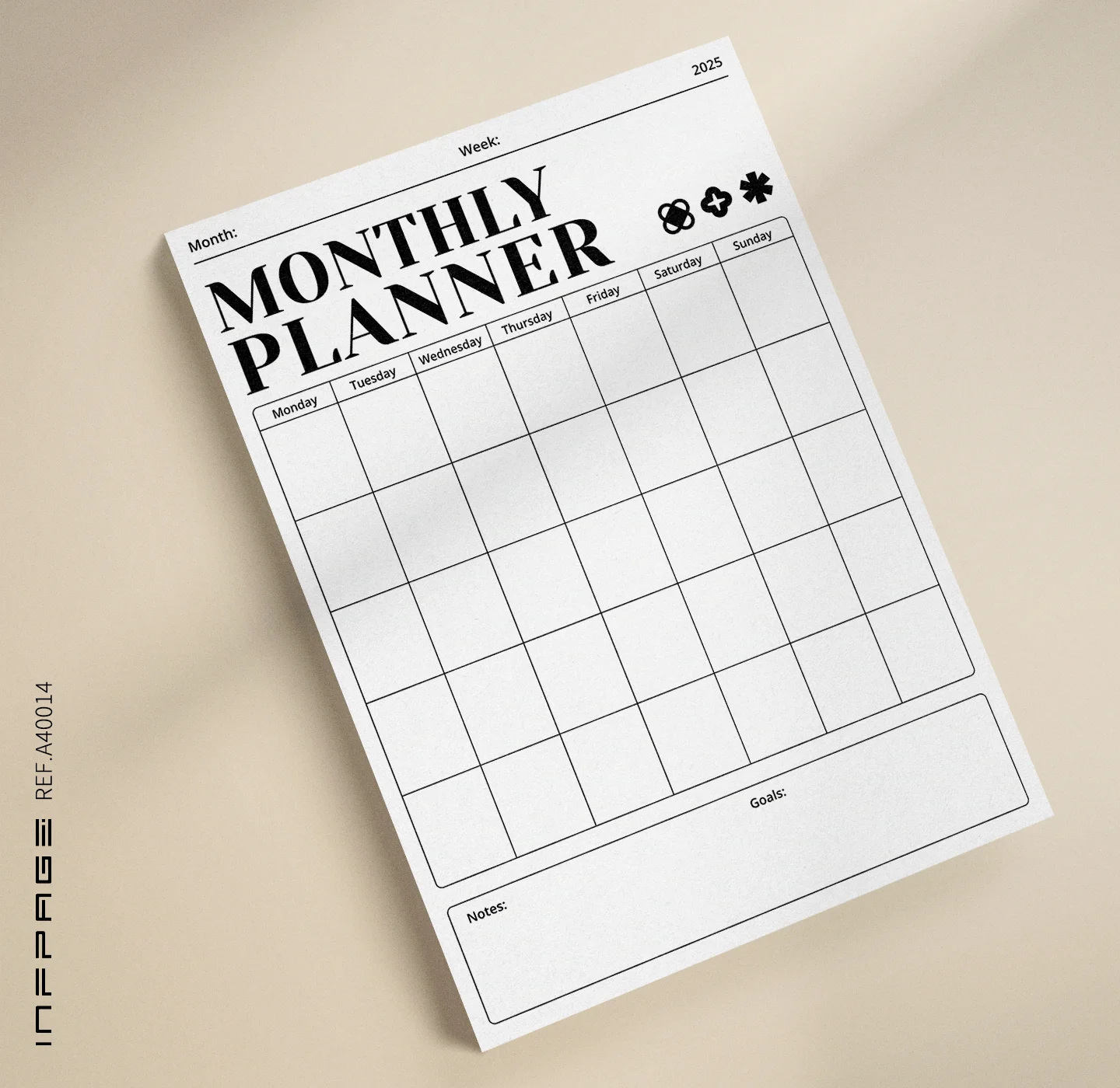 A40014-月计划-A4-No.4