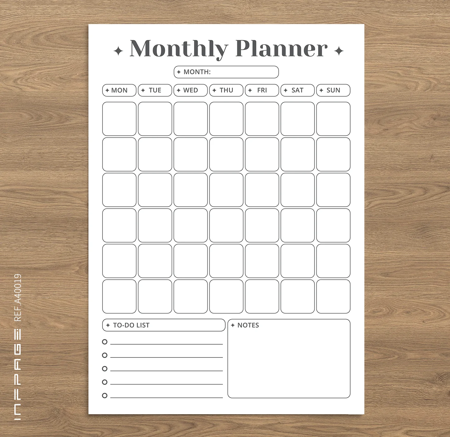 A40019-月计划-A4-No.7