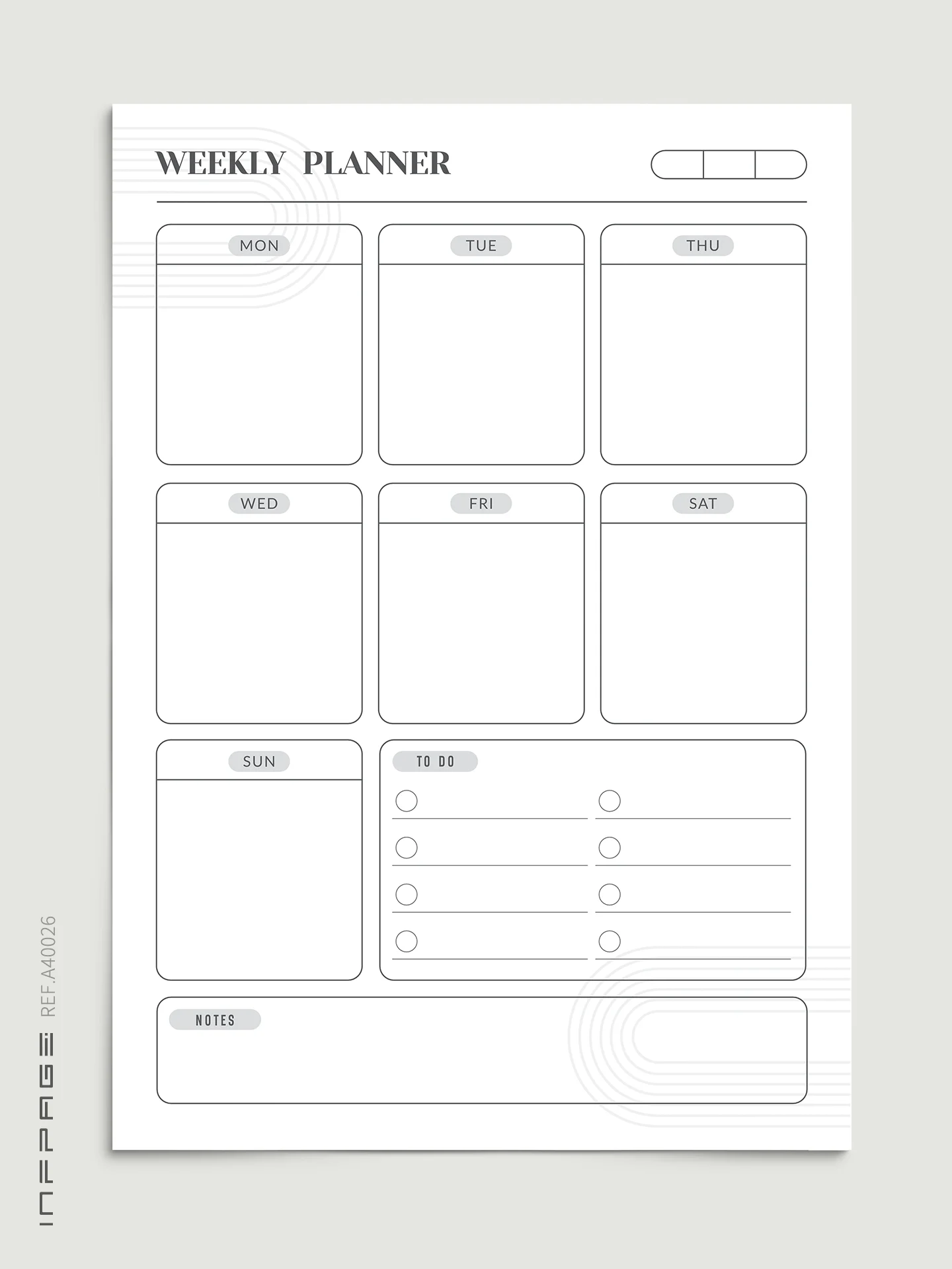 A40026-周计划-A4-No.9