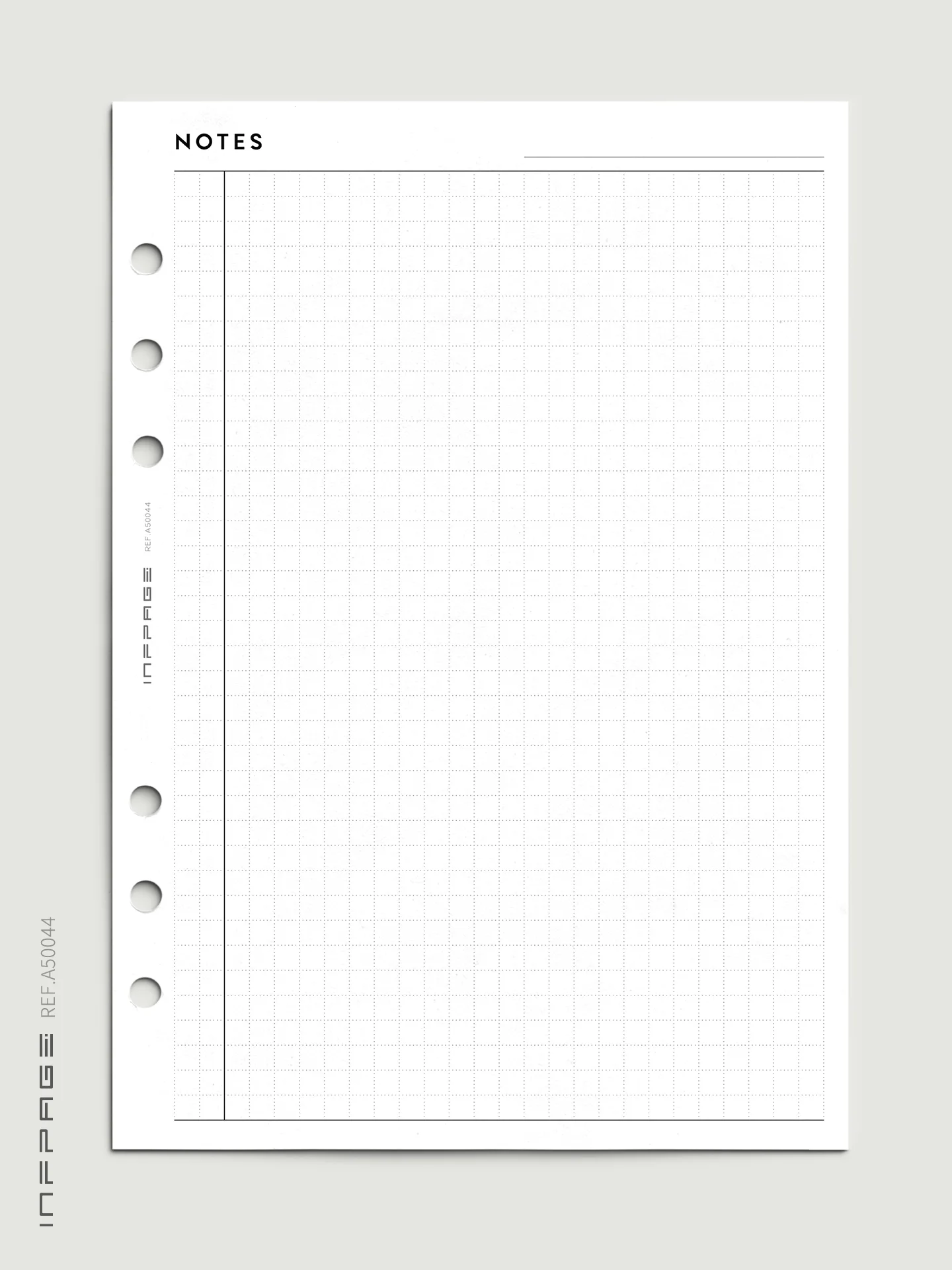 A50044-笔记网格-方格-A5-No.4-5mm
