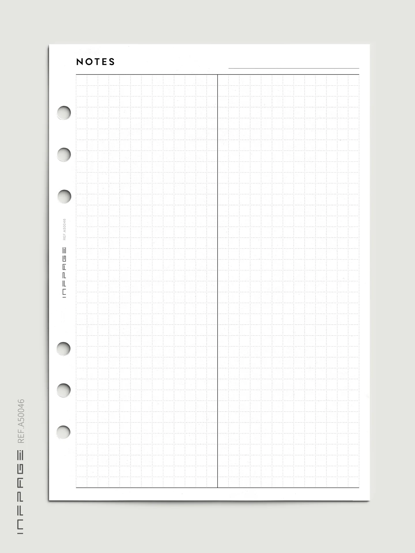 A50046-笔记网格-方格-A5-No.6-5mm