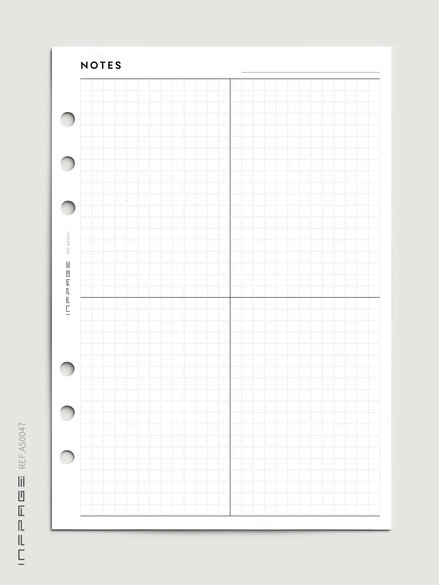 A50047-笔记网格-方格-A5-No.7-5mm