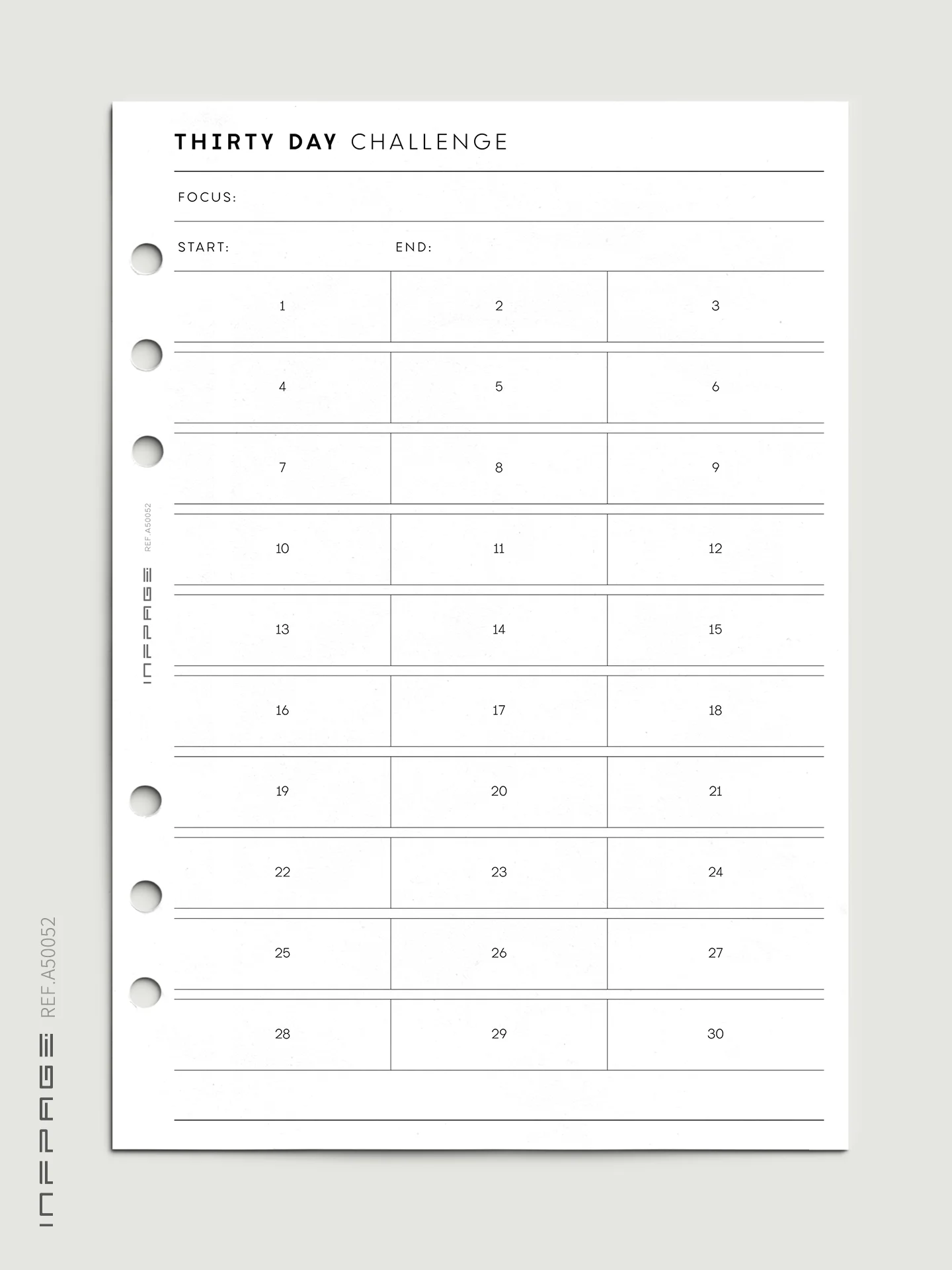 A50052-习惯养成-30天-A5-No.1