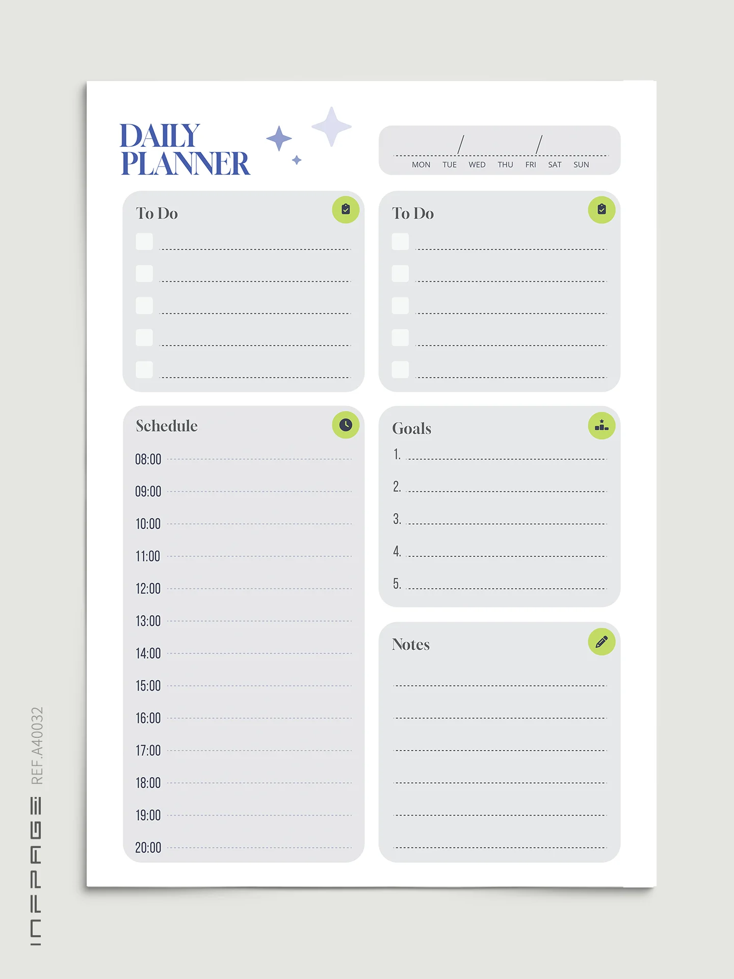 A40032-日计划-A4-No.5