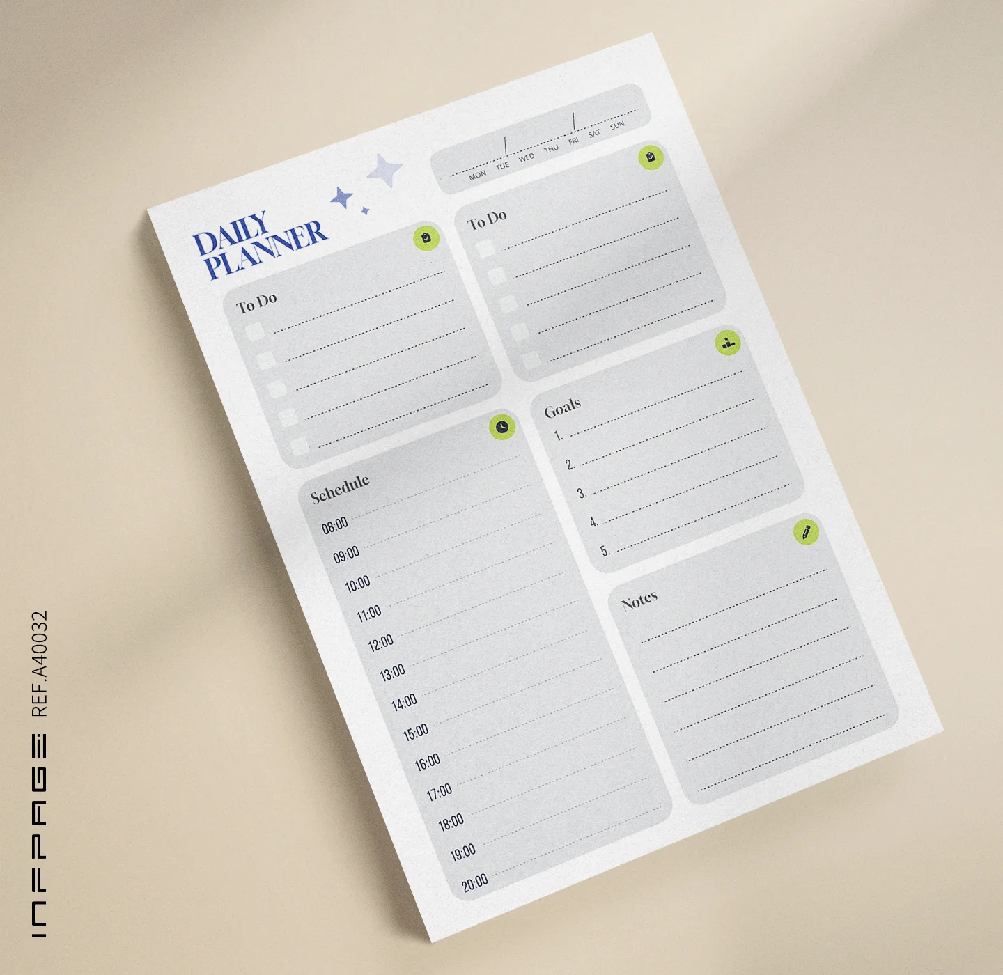 A40032-日计划-A4-No.5