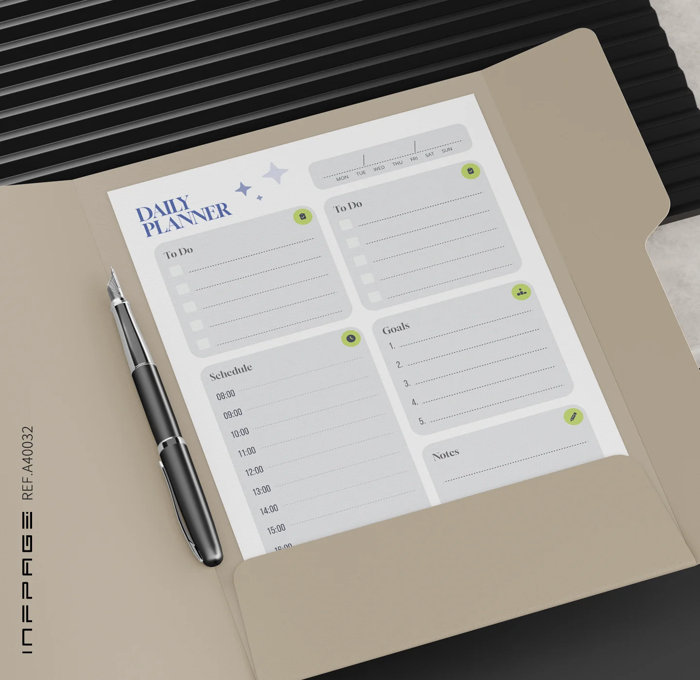 A40032-日计划-A4-No.5