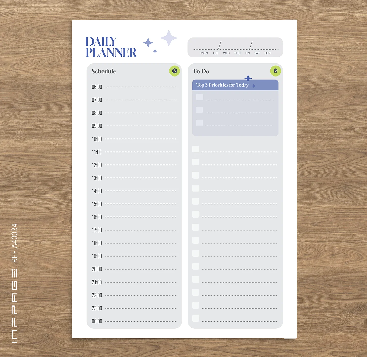 A40034-日计划-A4-No.7