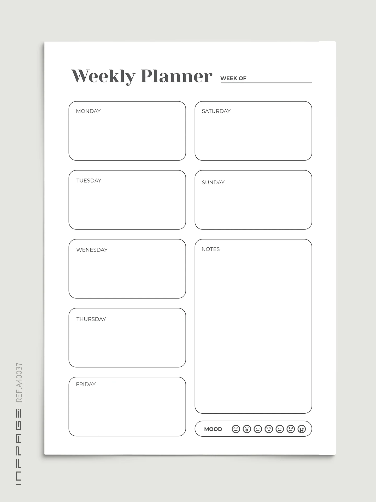 A40037-周计划-A4-No.13