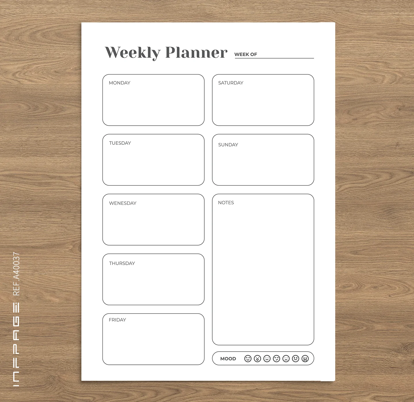 A40037-周计划-A4-No.13