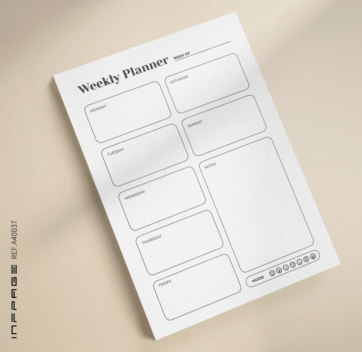 A40037-周计划-A4-No.13