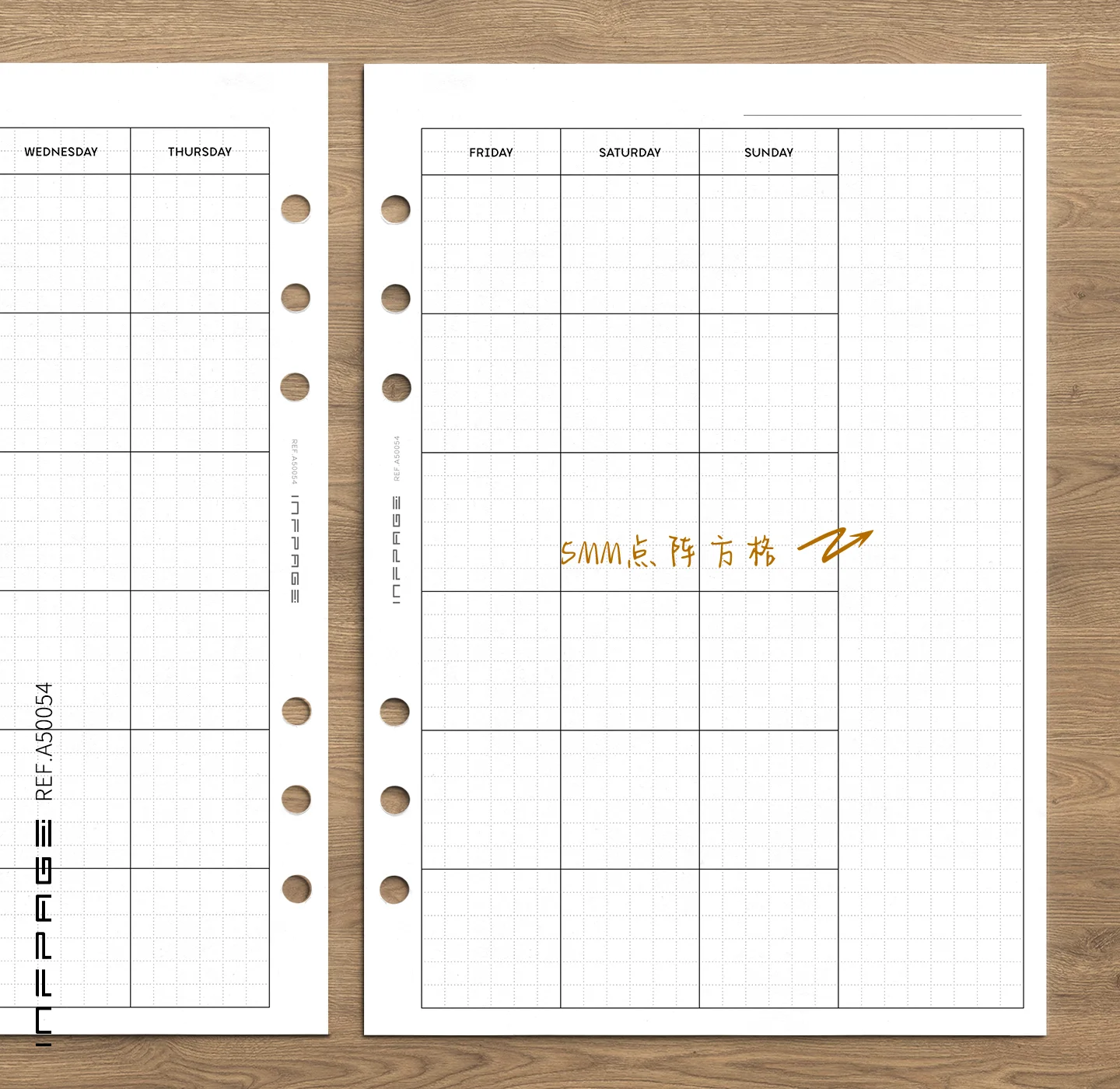 A50054-周计划-自填式-双页款-A5-No.2