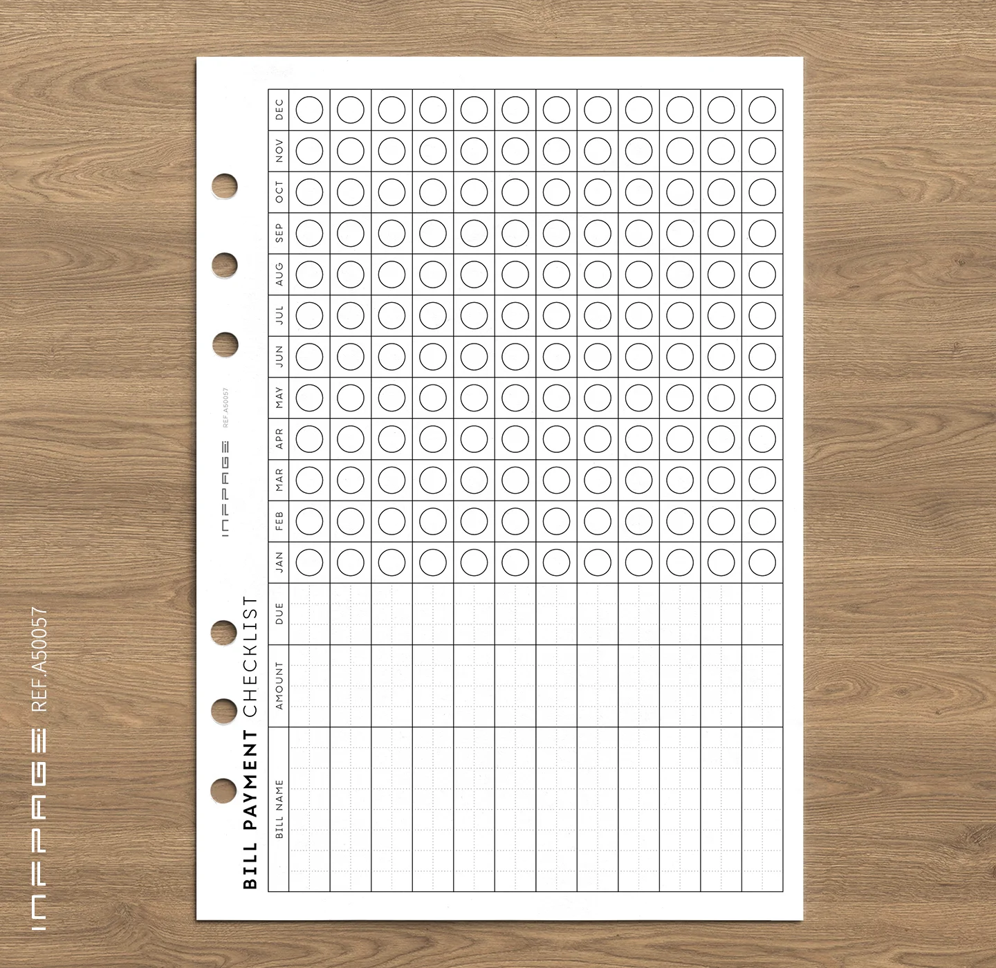 A50057-账单付款清单-A5-No.1