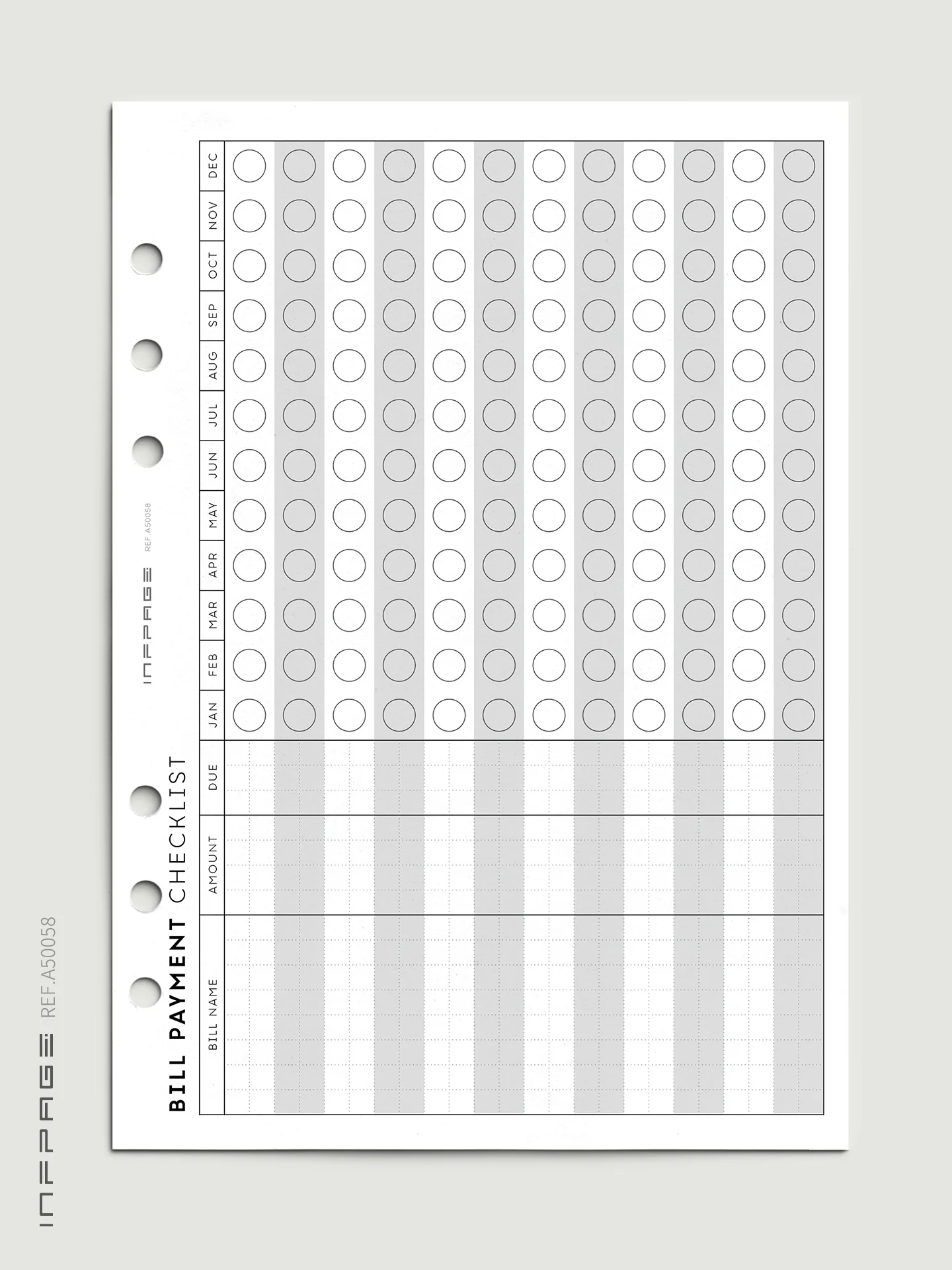 A50058-账单付款清单-A5-No.2