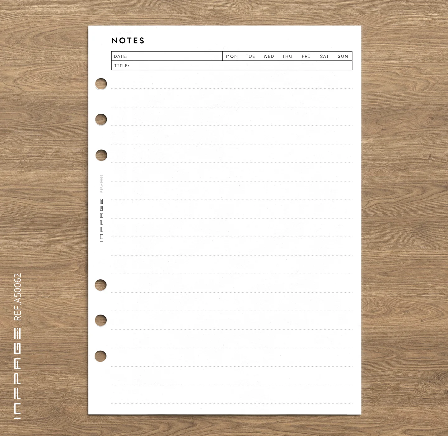 A50062-笔记网格-横线-点阵-A5-No.5-10mm